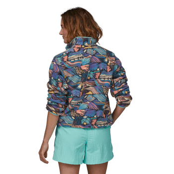 Bluza Patagonia Lightweight Synch Snap-T Pulover Women Kaleido: Black