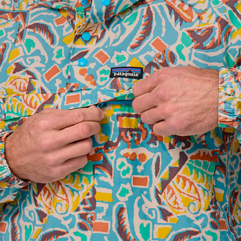 Bunda Patagonia Funhoggers Anorak Quilty Fitz: Heartleaf Green