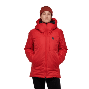 Parka Black Diamond Belay Parka Women Coral Red