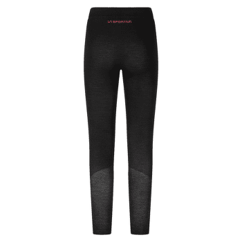 Legginsy La Sportiva WOOL40 AERO PANTS Women Black/Hibiscus