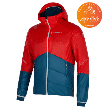Bunda La Sportiva Alpine Guide Primaloft Hoody Men Poppy/Storm Blue
