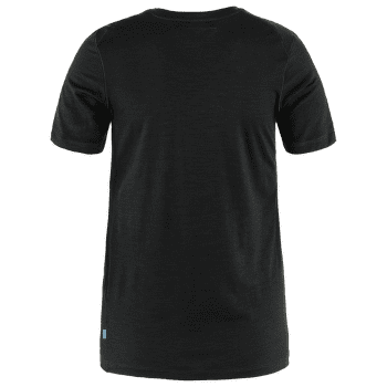 Koszulka z krótkim rękawem Fjällräven Bergtagen Thinwool SS Women Black