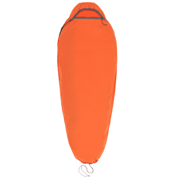 Wkładka do śpiwora Sea to Summit Reactor Extreme Sleeping Bag Liner - Mummy w/ Drawcord Standard Spicy Orange