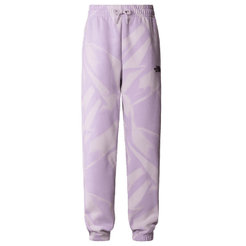 Spodnie The North Face ESSENTIAL JOGGER PRINT Women ICY LILAC GARMENT FOLD PRINT