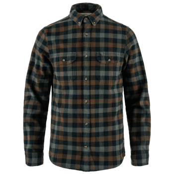 Koszula z długim rękawem Fjällräven Skog Shirt Men Dark Navy-Dark Oak
