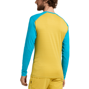 Koszulka z długim rękawem La Sportiva TOUR LONG SLEEVE Men Carbon/Cherry Tomato