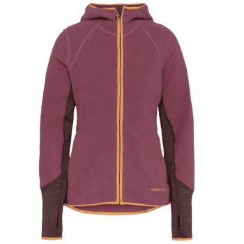 Bunda Kari Traa RAGNHILD SKI LONG SLEEVE PLUM