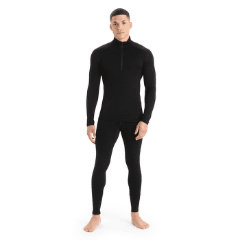 Koszulka z długim rękawem Icebreaker Merino 260 Tech LS Half Zip Men Black