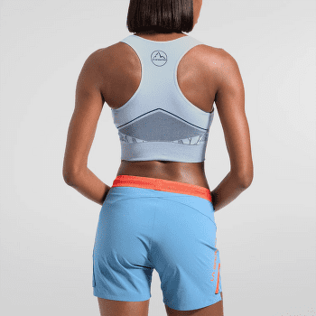 Biustonosz La Sportiva FOCUS II TOP Women Black/Cherry Tomato