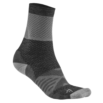 Skarpety Craft ADV XC Warm Sock ASPHALT/WHITE