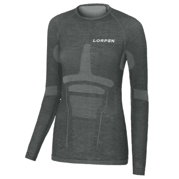 Koszulka z długim rękawem Lorpen TAKU L/S T-SHIRT Women 5846 LIGHT GREY