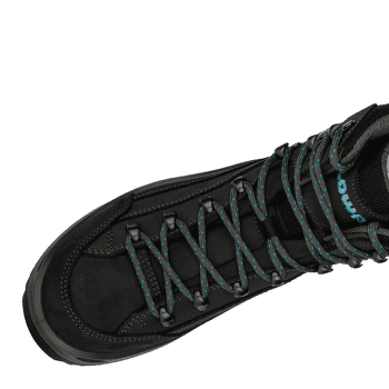 Buty Lowa Renegade Gtx Mid Wide Women asphalt/turquoise