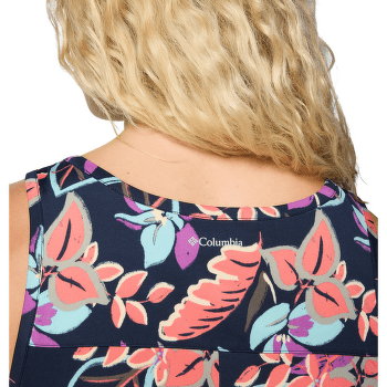 Sukienka Columbia Chill River Printed Dress Poppy Red, Botaniflage Tonal 611