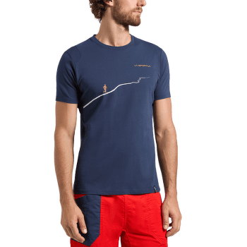 Koszulka z krótkim rękawem La Sportiva TRAIL T-SHIRT Men Night Sky/Chalk