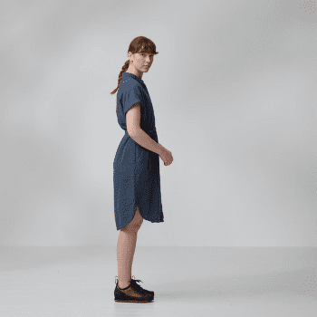 Sukienka Fjällräven Övik Hemp Dress Women Mountain Blue