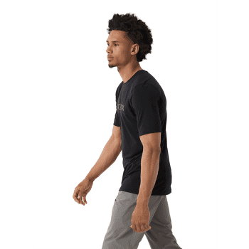 Koszulka z krótkim rękawem Arcteryx Ionia Merino Wool Arc´Word Logo SS Men Solitude Heather