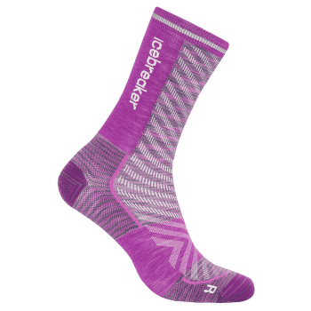 Skarpety Icebreaker Merino Blend Run+ Ultralight Crew Women PASSION SD/PASSION/SNOW