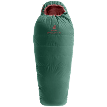 Śpiwór deuter Starlight Down seagreen-redwood
