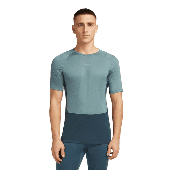 Koszulka z krótkim rękawem Icebreaker Merino Blend 125 ZoneKnit™ SS Crewe Men BLACK