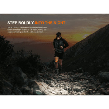 Reflektor Fenix Rechargeable Headlamp HL18R-T V2.0 Black