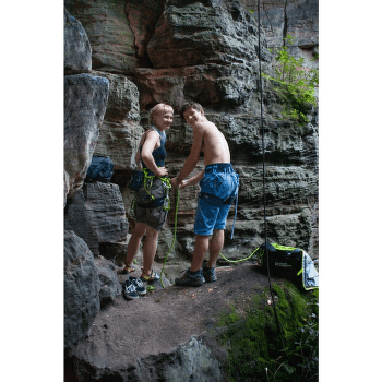 Siodło Rock Empire 3B Slight černá_světle zelená