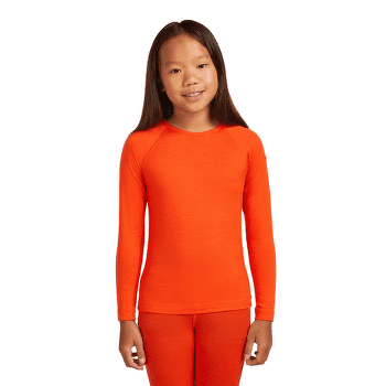 Koszulka z długim rękawem Icebreaker Oasis LS Crewe Kids PINK QUARTZ