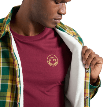 Koszula z długim rękawem La Sportiva RAMBLER LINED FLANNEL SHIRT MEN Onyx/Chalk