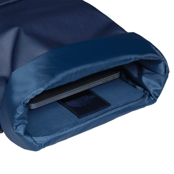 Plecak The North Face BASE CAMP VOYAGER ROLLTOP SHADY BLUE/SUMMIT NAVY