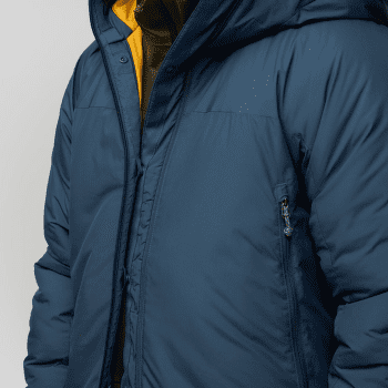 Kurtka Fjällräven Bergtagen 130 Insulation Jacket Men Mountain Blue-Mustard Yellow