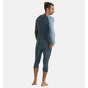Legginsy 3/4 Ortovox 120 COMP LIGHT LONG SLEEVE MEN 90201 black raven