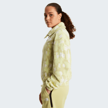 Bluza The North Face MOUNTAIN ATHLETICS FLEECE 1/4 ZIP-PRIN Women MKO LEMON MIST PAINTED MOUNTAINS PRINT