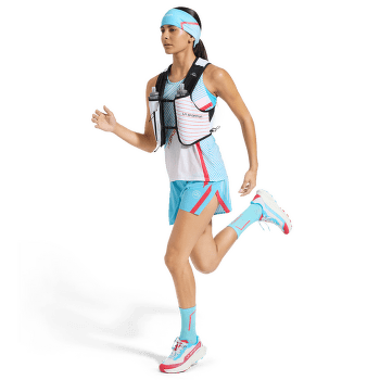 Tank top La Sportiva FLOW TANK Women Hibiscus/Malibu Blue