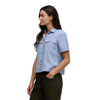 Koszulka z krótkim rękawem Black Diamond Scenic Route SS Shirt Women Clean Blue-Fog Blue