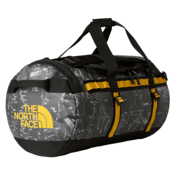 Torba The North Face Base Camp Duffel - M (52SA) MV3 ANTHRACITE GREY CONRAD TOPOS PRINT/SUMMIT GOLD