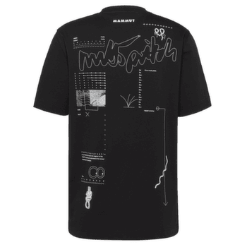 Koszulka z krótkim rękawem Mammut MAMMUT BASE T-SHIRT MEN MULTI-PITCH black 0001