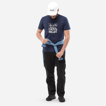 Koszulka z krótkim rękawem Millet CHAMONIX LOGO TS SS Men SAPHIR NEW