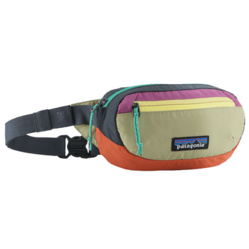 Nerka Patagonia Terravia Mini Hip Pack Patchwork: Gumtree Green