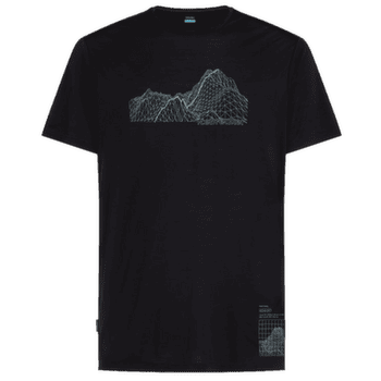 Koszulka z krótkim rękawem Icebreaker Merino Blend 125 Cool-Lite Sphere SS Tee Beta Men BLACK