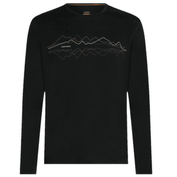 Koszulka z długim rękawem Icebreaker Merino 200 Oasis LS Crewe Icebreaker Men BLACK