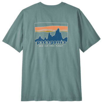 Koszulka z krótkim rękawem Patagonia ‘73 Skyline T-Shirt Men Blue Sage