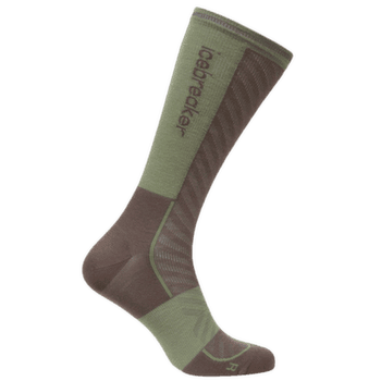 Skarpety Icebreaker Merino Run+Ultralight Crew Men PORCINI/LICHEN