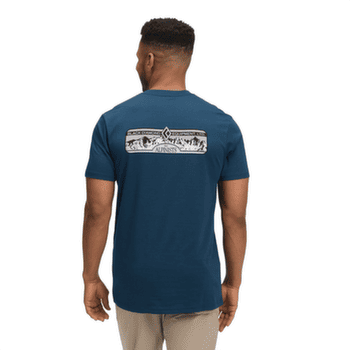 Koszulka z krótkim rękawem Black Diamond Heritage Alpinist SS Tee Men Indigo