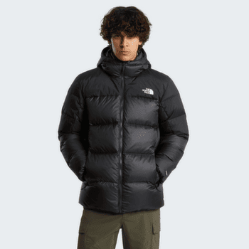 Bunda The North Face DIABLO DOWN HOODIE II Men TNF BLACK HEATHER/TNF BLACK
