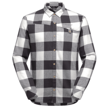 Koszula z długim rękawem La Sportiva RAMBLER FLANNEL SHIRT MEN Onyx_G19G19