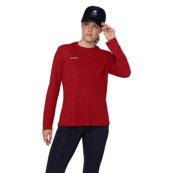 Koszulka z długim rękawem Mammut MASSONE LIGHT LONGSLEEVE WOMEN 3818 dark mammut red