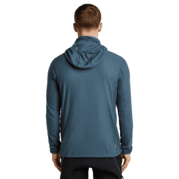 Bluza Icebreaker Merino 400 RealFleece™ Grid Blackridge Pullover Hoodie Men Abyss