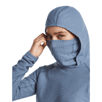 Bluza Icebreaker Merino 400 RealFleece™ Grid Blackridge Hooded Pullover Women DAWN
