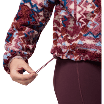 Bluza Columbia Helvetia™ II Printed Cropped Half Snap Women Antique Mauve, Geomix 555