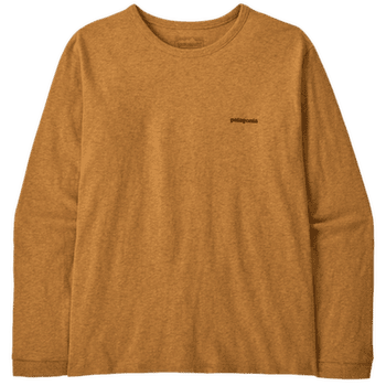 Koszulka z długim rękawem Patagonia Long-Sleeved P-6 Logo Women Dried Mango