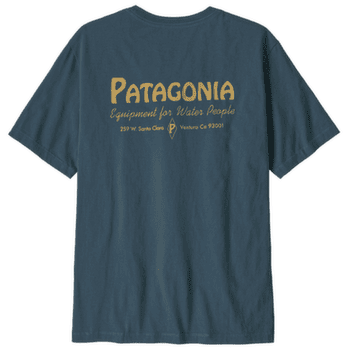 Koszulka z krótkim rękawem Patagonia WATER PEOPLE BANNER T-SHIRT Men Summit Blue